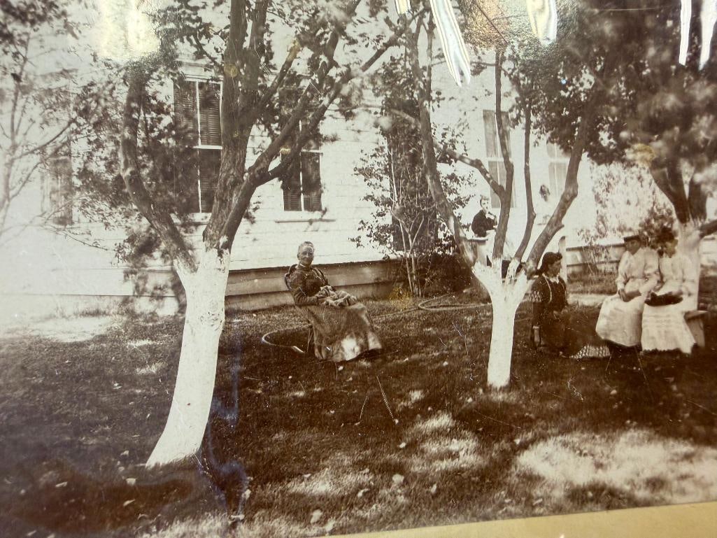 EARLY 1900'S SEPIA TONED PHOTOGRAPH OF ORMSBY HOUSE IN CARSON CITY, NV - 4