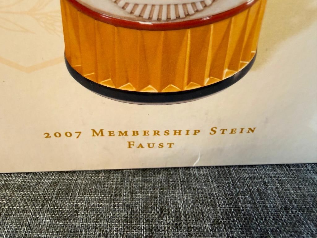2005, 2006, 2007 ANHEUSER-BUSCH COLLECTORS CLUB MEMBERSHIP BEER STEINS - 18