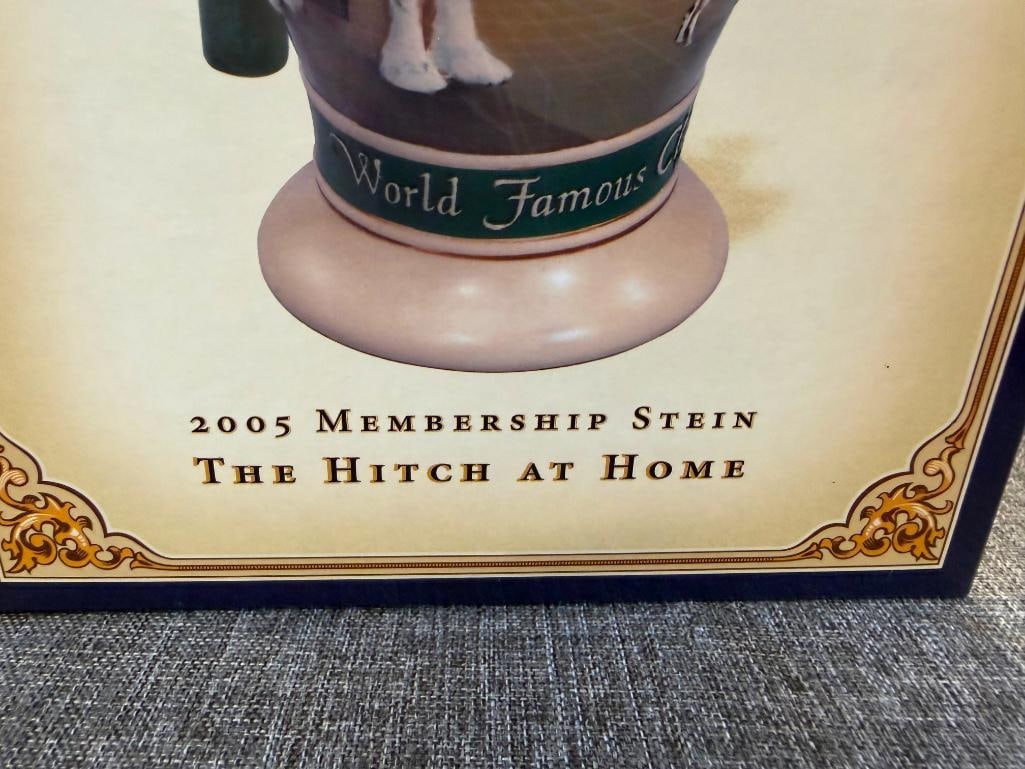 2005, 2006, 2007 ANHEUSER-BUSCH COLLECTORS CLUB MEMBERSHIP BEER STEINS - 4