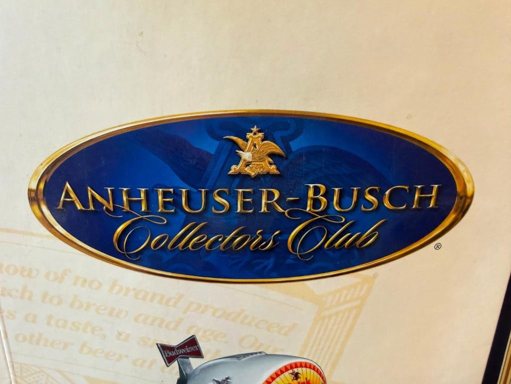 2005, 2006, 2007 ANHEUSER-BUSCH COLLECTORS CLUB MEMBERSHIP BEER STEINS - 9