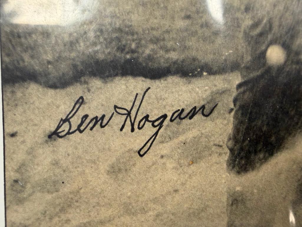 BEN HOGAN ICONIC GOLF PLAYER AUTOGRAPHED MAGAZINE PAGE CIRCA 1940'S - 3