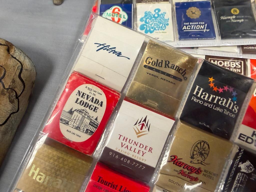 OVER 120 COLLECTIBLE MATCHBOOKS FROM CASINOS, RESTAURANTS, HOTELS, ETC. - 14