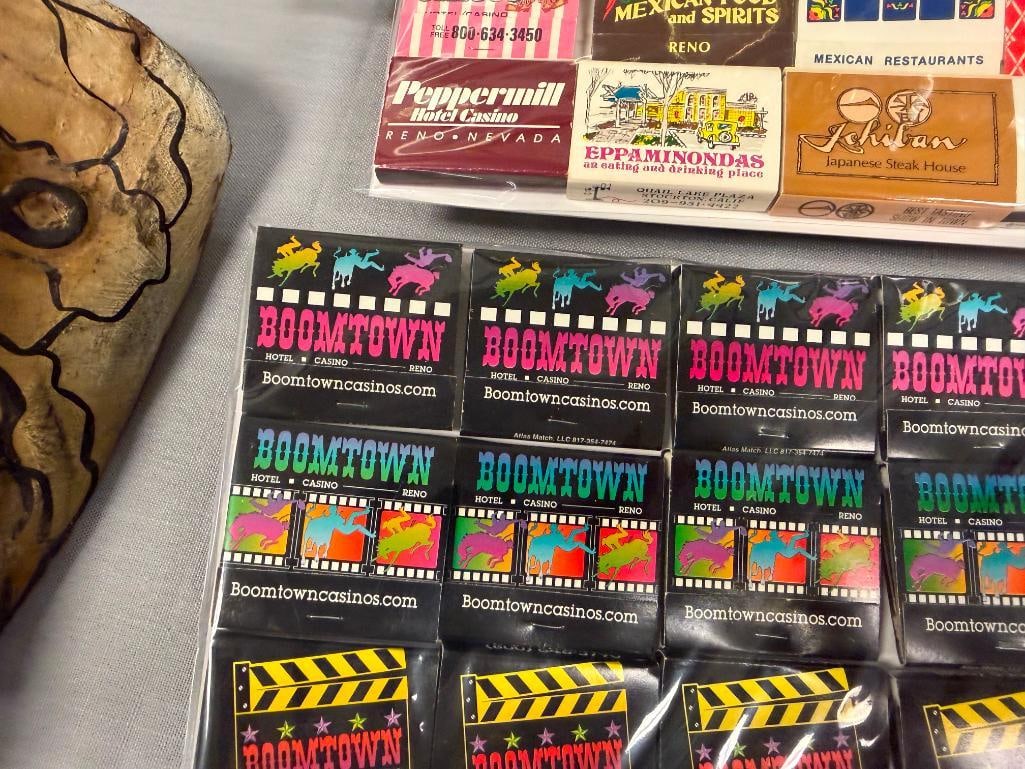 OVER 120 COLLECTIBLE MATCHBOOKS FROM CASINOS, RESTAURANTS, HOTELS, ETC. - 16