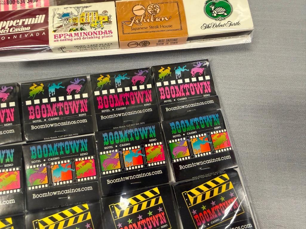 OVER 120 COLLECTIBLE MATCHBOOKS FROM CASINOS, RESTAURANTS, HOTELS, ETC. - 17