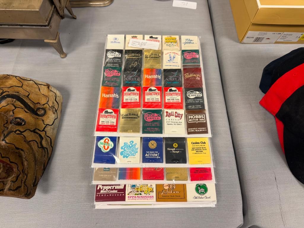 OVER 120 COLLECTIBLE MATCHBOOKS FROM CASINOS, RESTAURANTS, HOTELS, ETC. - 2