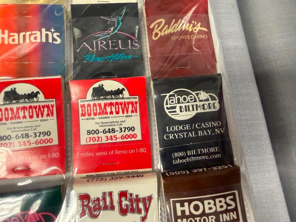 OVER 120 COLLECTIBLE MATCHBOOKS FROM CASINOS, RESTAURANTS, HOTELS, ETC. - 5