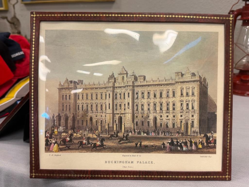 THE TOWER OF LONDON AND BUCKINGHAM PALACE PRINTS OF 1850'S ENGRAVINGS PAINTED BY THOM. H. SHEPHERD - 10