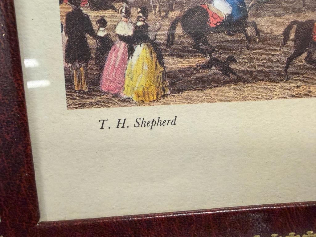 THE TOWER OF LONDON AND BUCKINGHAM PALACE PRINTS OF 1850'S ENGRAVINGS PAINTED BY THOM. H. SHEPHERD - 13