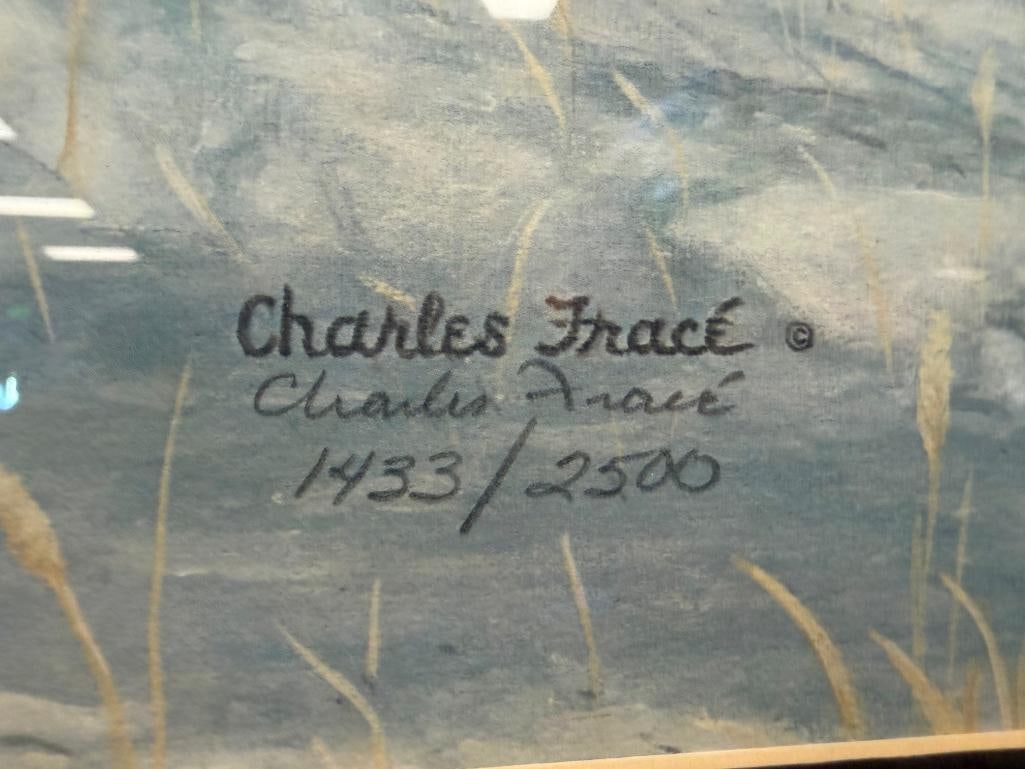 CHARLES FRACE SIGNED AND NUMBERED LIMITED EDITION PRINT BIG HORN COUNTRY 1981 - 4