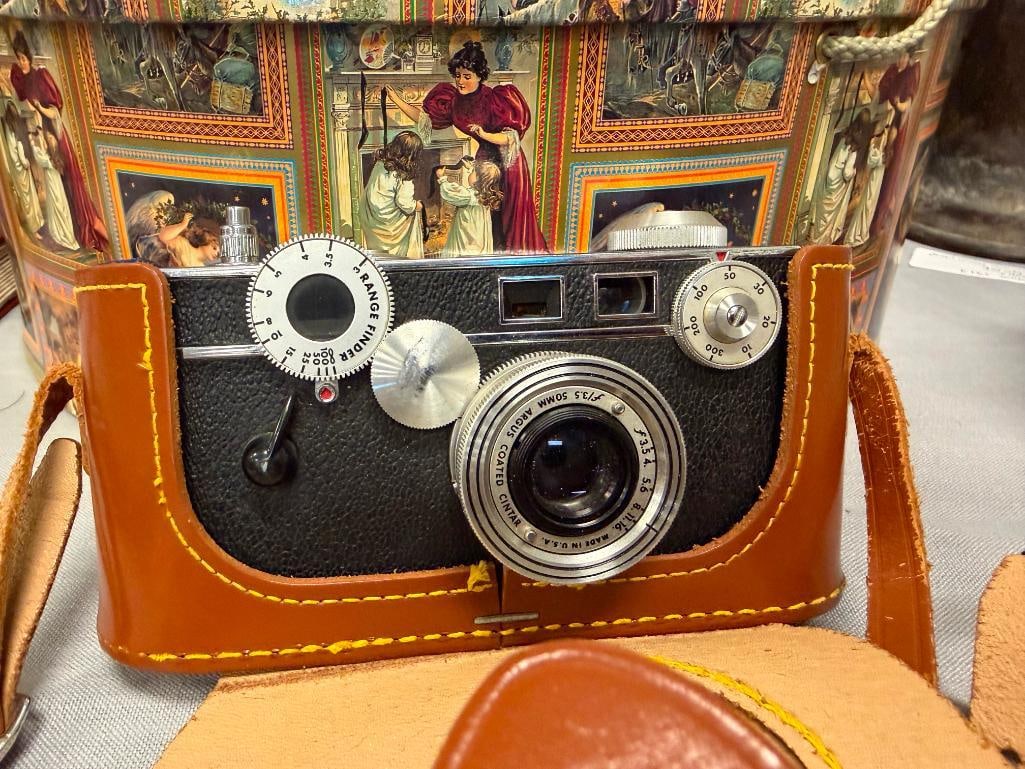 VINTAGE ARGUS C3 35MM RANGEFINDER CAMERA WITH 50MM LENS MADE FROM 1939-1966 - 8