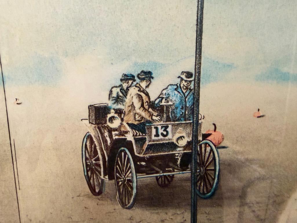 " ERINNERUNG " SIGNED AND NUMBERED LIMITED EDITION LITHOGRAPH BY GERMAN ARTIST HUBERTUS VON LOBBE... - 6