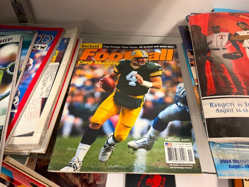 ASSORTED SPORTS PROGRAMS AND MAGAZINES DATING BACK TO THE 1970'S - 14