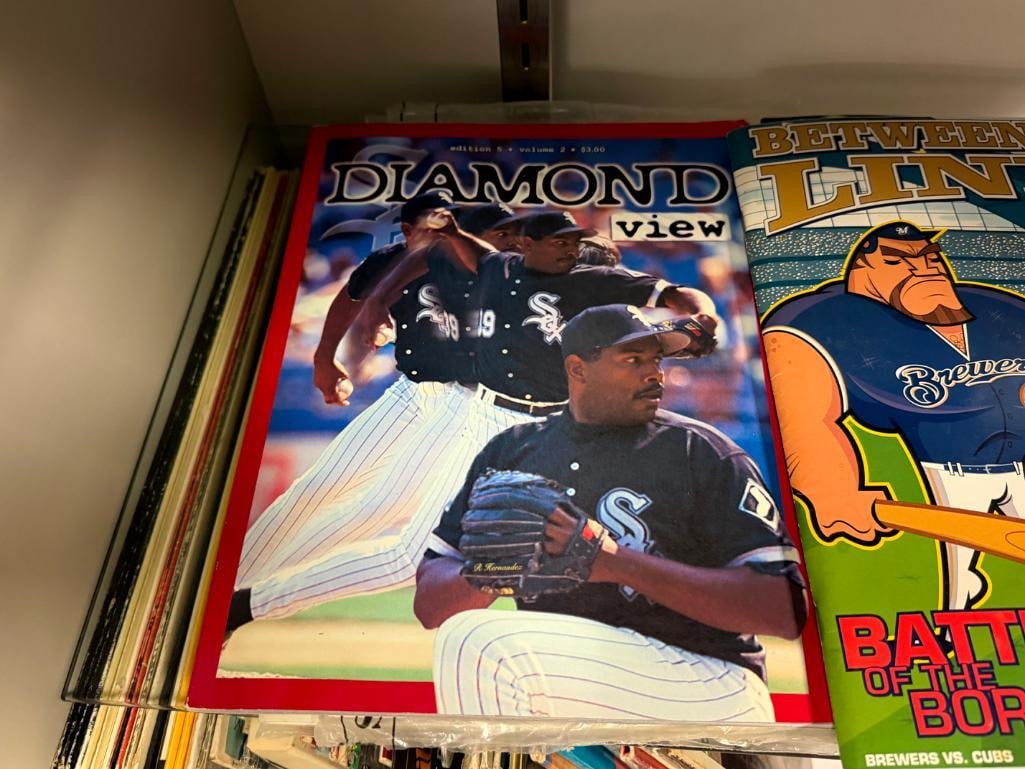 ASSORTED SPORTS PROGRAMS AND MAGAZINES DATING BACK TO THE 1970'S - 3