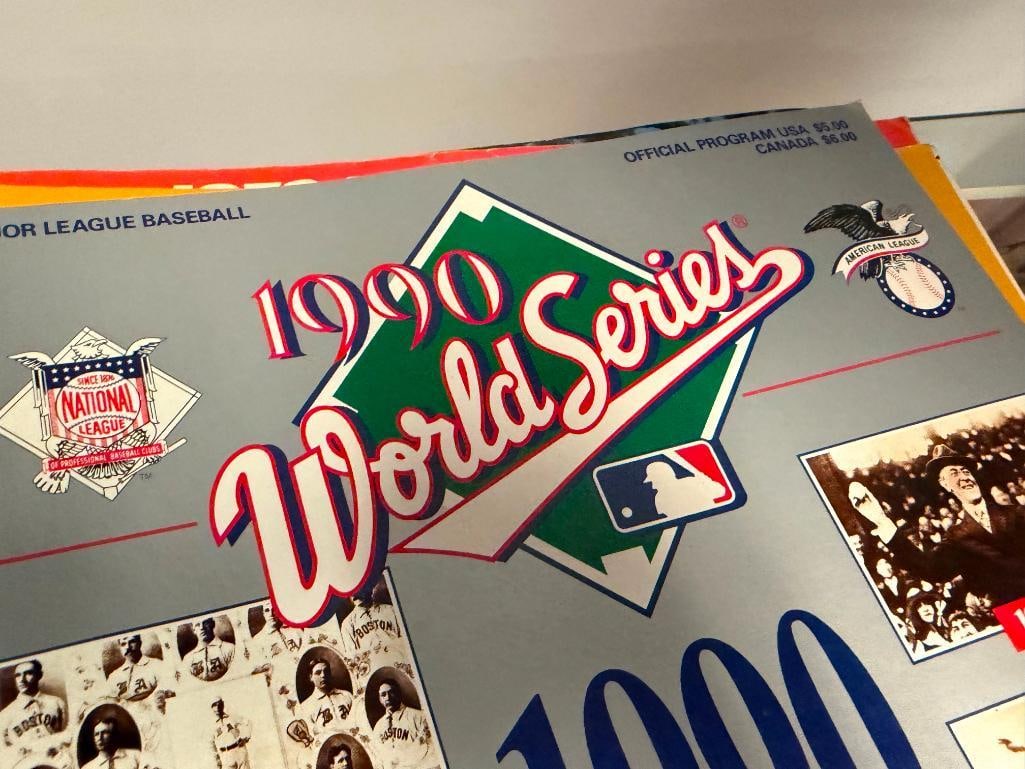 ASSORTED SPORTS PROGRAMS AND MAGAZINES DATING BACK TO THE 1970'S - 8