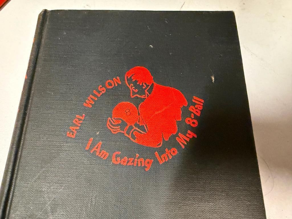 " I AM GAZING INTO MY 8-BALL " BOOK BY EARL WILSON - 3