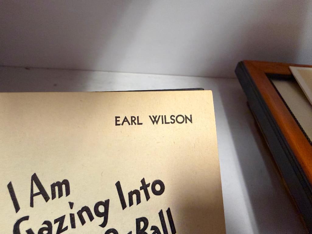" I AM GAZING INTO MY 8-BALL " BOOK BY EARL WILSON - 6