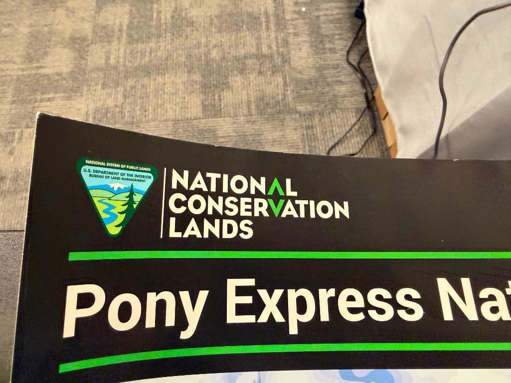 THREE COLLECTIBLE POSTERS INCLUDING THE PONY EXPRESS NEVADA POSTER - 19