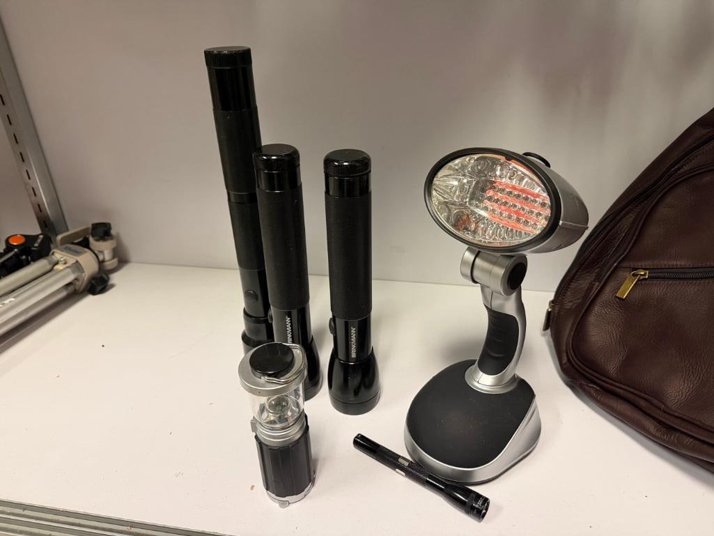 SIX ASSORTED FLASHLIGHTS INCLUDING BRINKMANN AND MINI-MAGLITE - 2