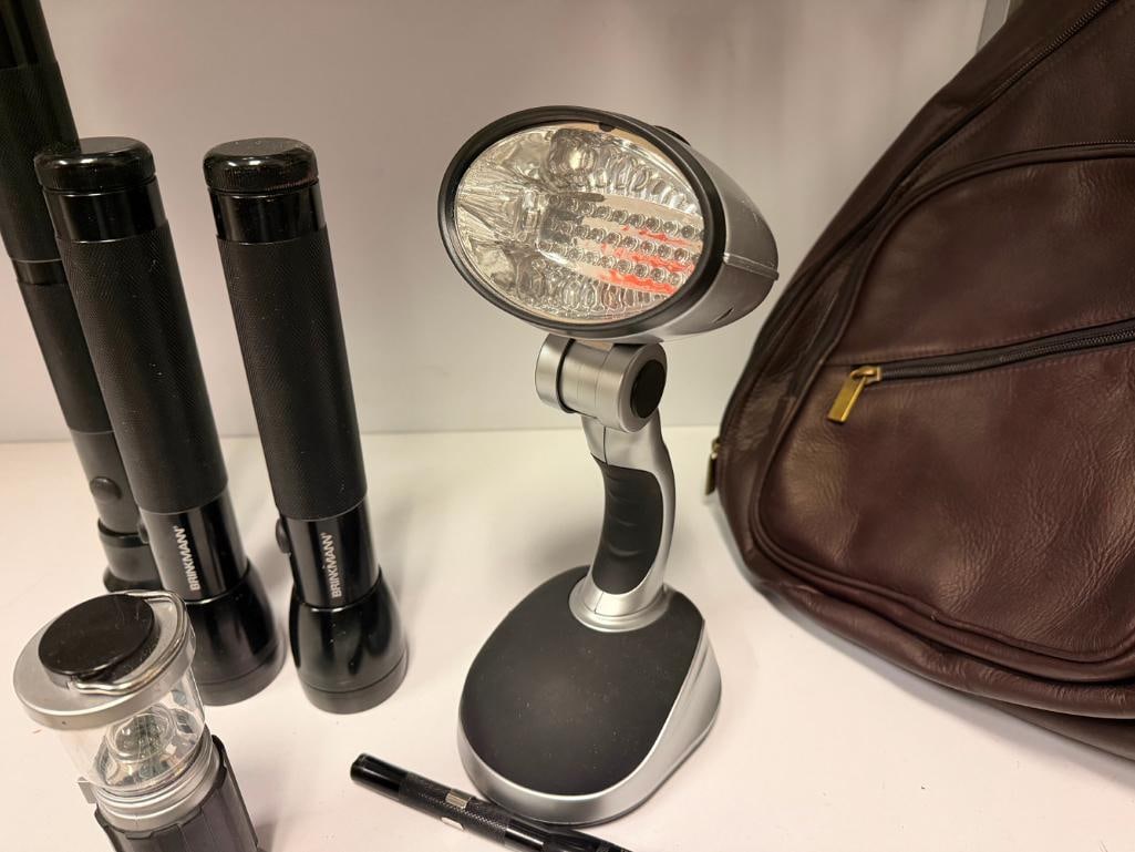 SIX ASSORTED FLASHLIGHTS INCLUDING BRINKMANN AND MINI-MAGLITE - 5