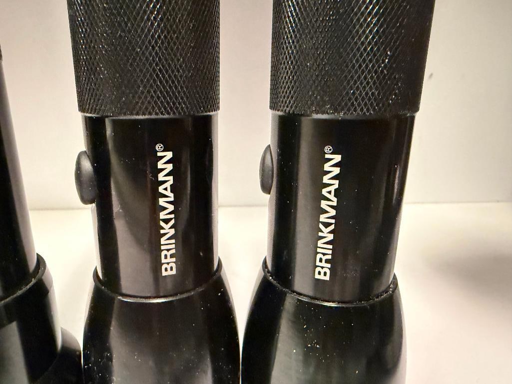 SIX ASSORTED FLASHLIGHTS INCLUDING BRINKMANN AND MINI-MAGLITE - 8