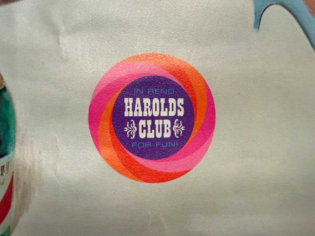 1970 HAROLDS CLUB ADVERTISING CALENDAR WITH PIN-UP ART BY FRITZ WILLIS - 3