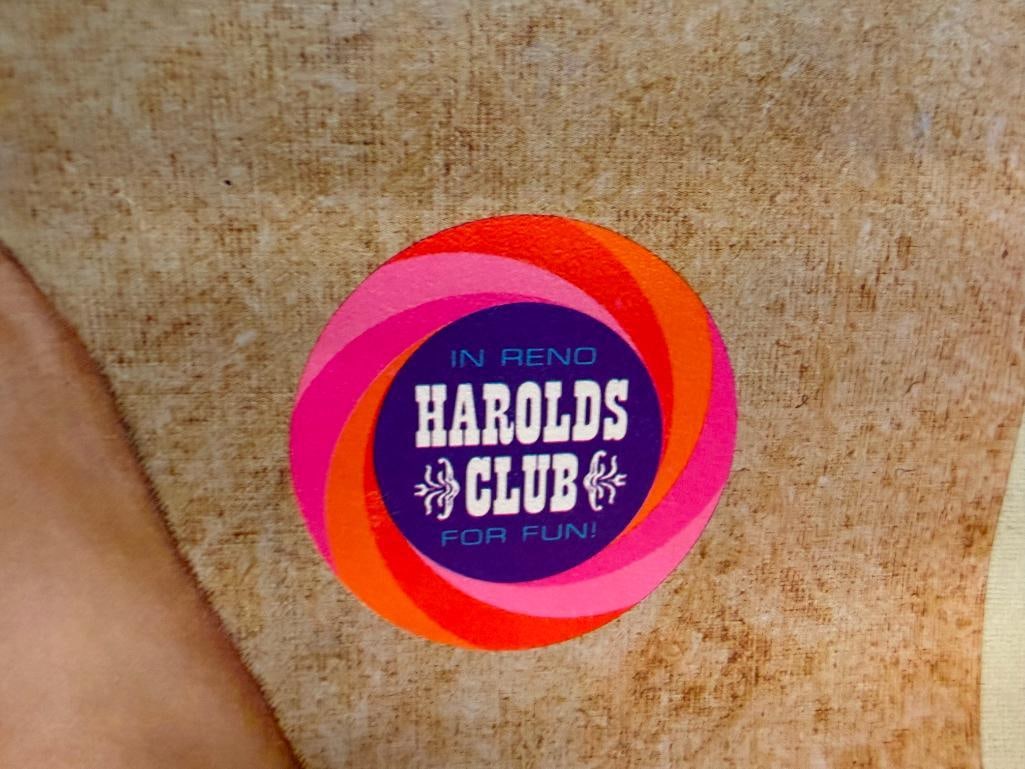 1970 HAROLDS CLUB ADVERTISING CALENDAR WITH PIN-UP ART BY FRITZ WILLIS - 8