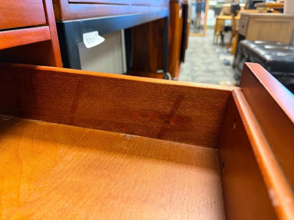CONTEMPORARY THREE-DRAWER ROLLING HOBBY / CRAFT CABINET - 11