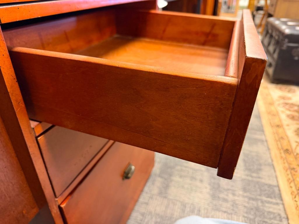 CONTEMPORARY THREE-DRAWER ROLLING HOBBY / CRAFT CABINET - 12