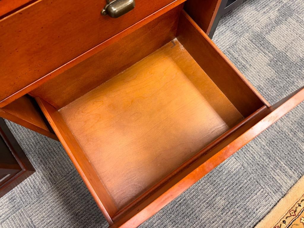 CONTEMPORARY THREE-DRAWER ROLLING HOBBY / CRAFT CABINET - 14