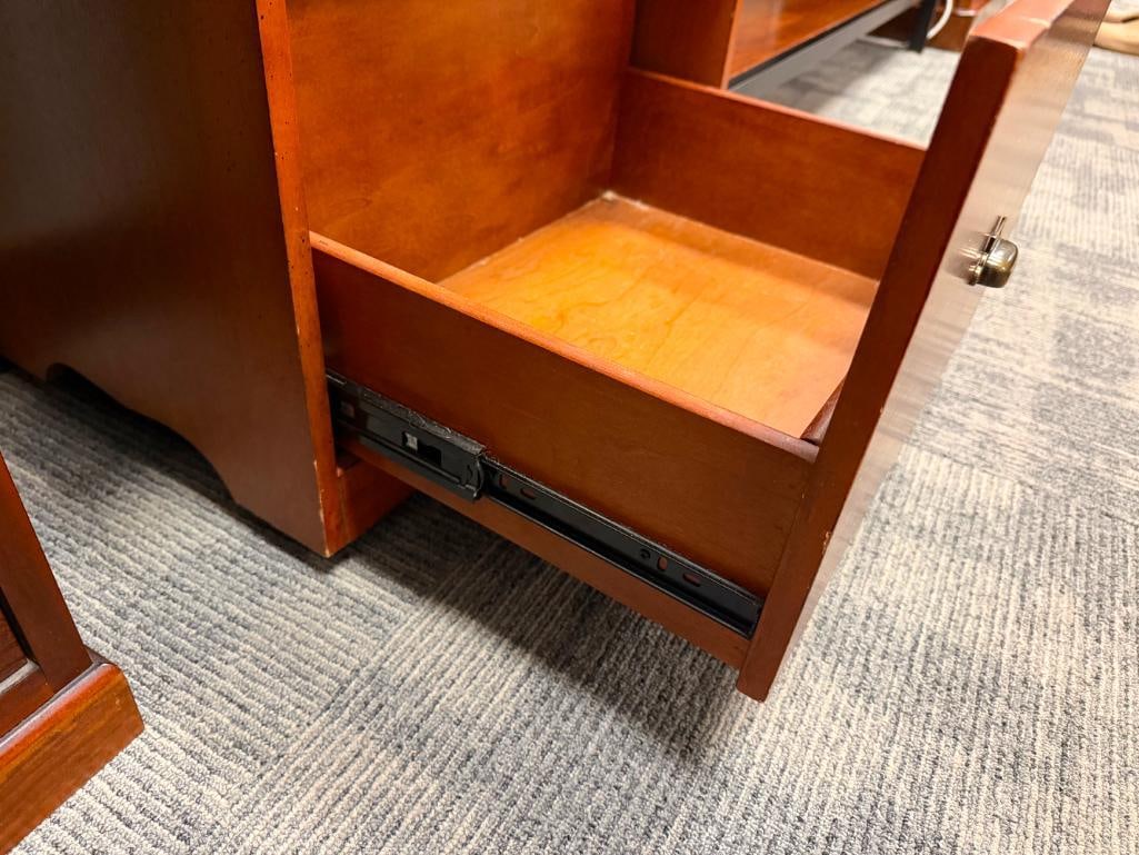 CONTEMPORARY THREE-DRAWER ROLLING HOBBY / CRAFT CABINET - 15