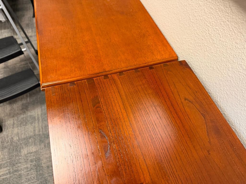 MARIA YEE FOR GUMP'S CALIFORNIA CONSOLE TABLE ASIAN TANSU DESIGN - 5
