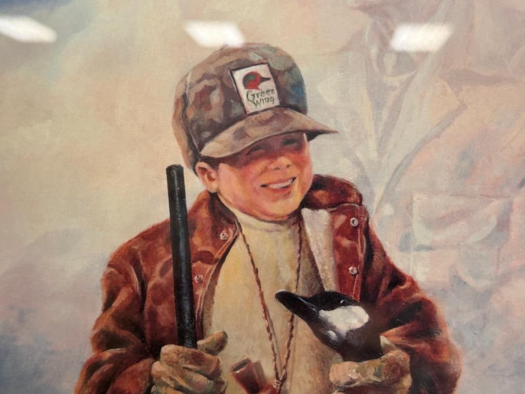 RALPH MCDONALD WILDLIFE ARTIST LIMITED EDITION PRINT TITLED GRANDAD'S GIFT - 3