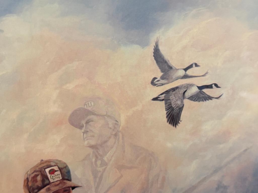 RALPH MCDONALD WILDLIFE ARTIST LIMITED EDITION PRINT TITLED GRANDAD'S GIFT - 4