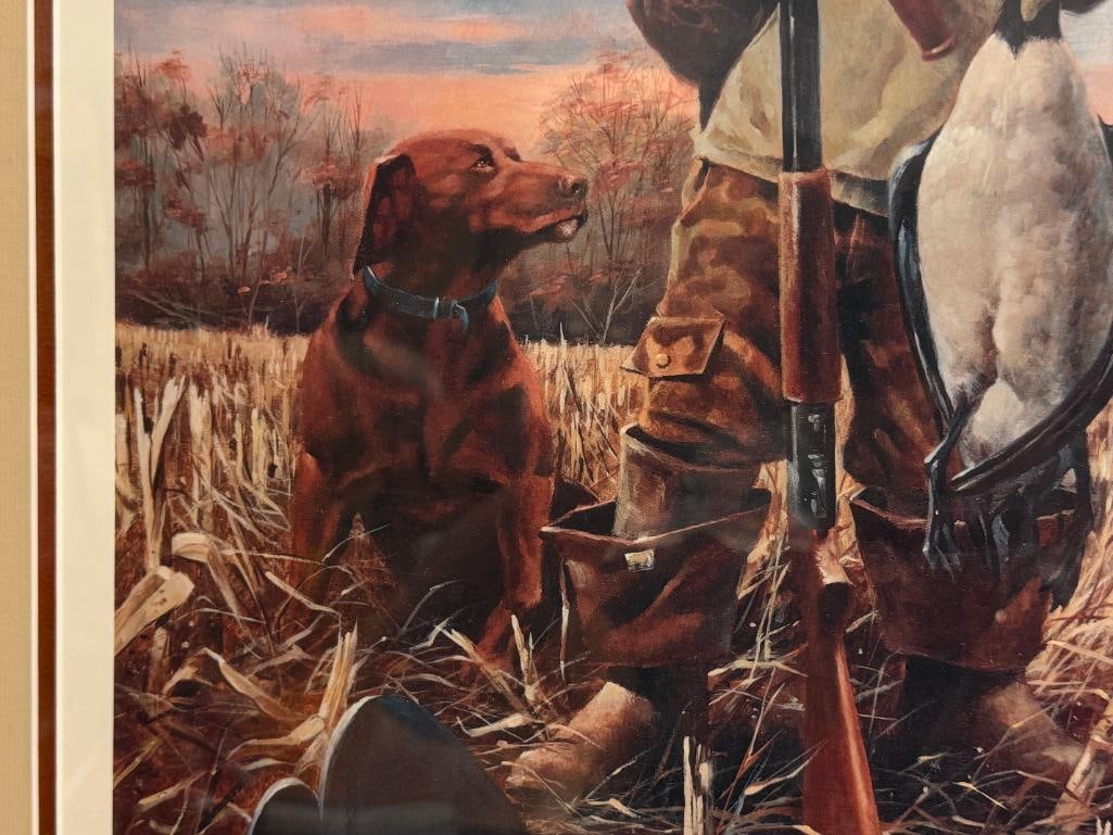 RALPH MCDONALD WILDLIFE ARTIST LIMITED EDITION PRINT TITLED GRANDAD'S GIFT - 5