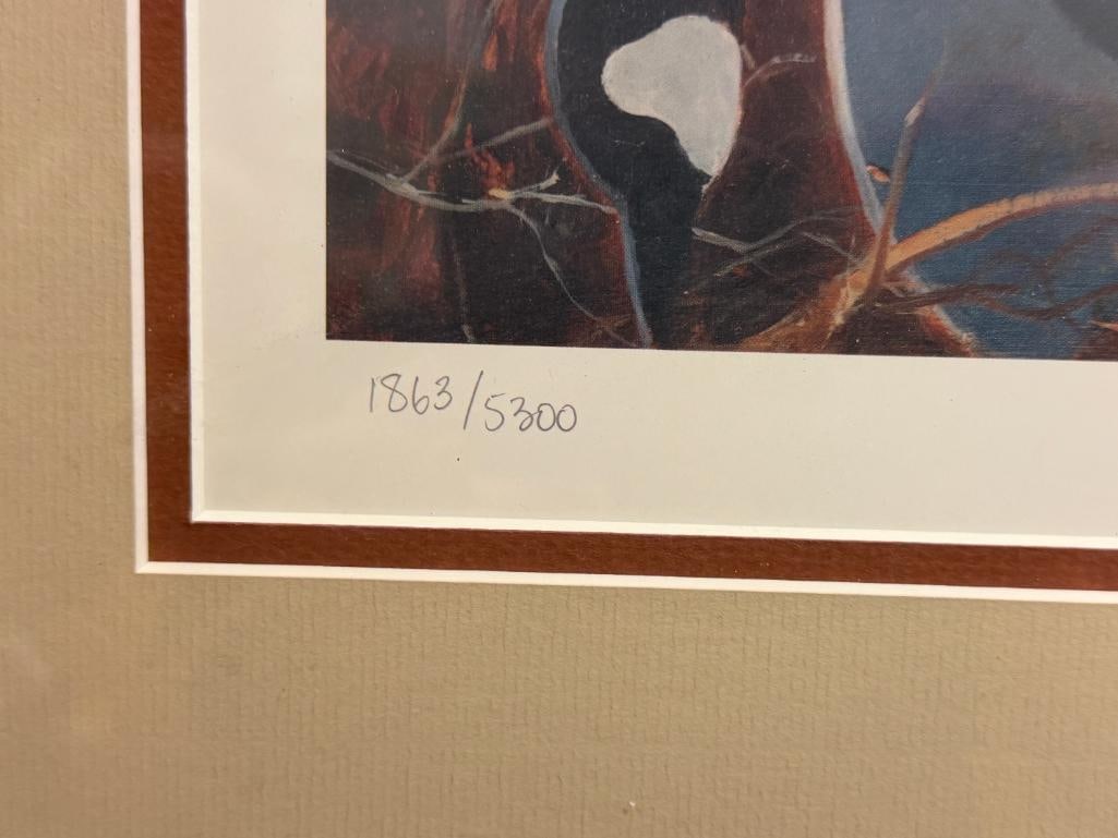 RALPH MCDONALD WILDLIFE ARTIST LIMITED EDITION PRINT TITLED GRANDAD'S GIFT - 6