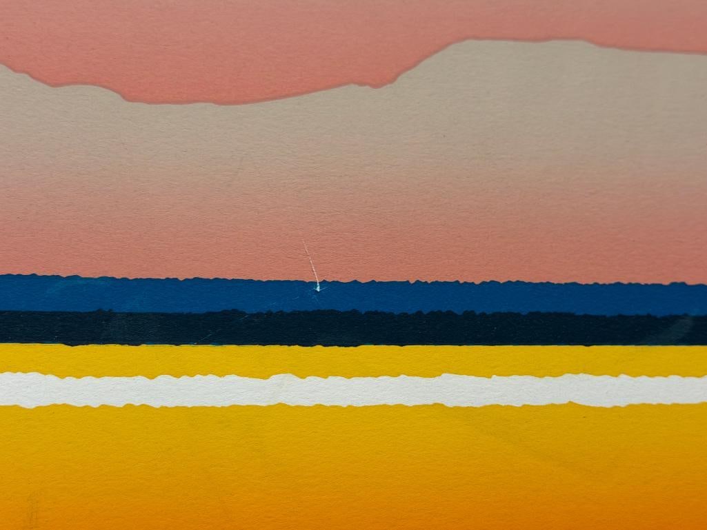 LARGE LIMITED EDITION PRINT TITLED MIRAGE NO. 77/300 - 4