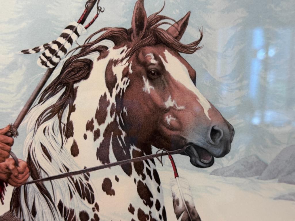 BEV DOOLITTLE WILDLIFE ARTIST LIMITED EDITION PRINT GUARDIAN SPIRITS 4109/13238 - 4