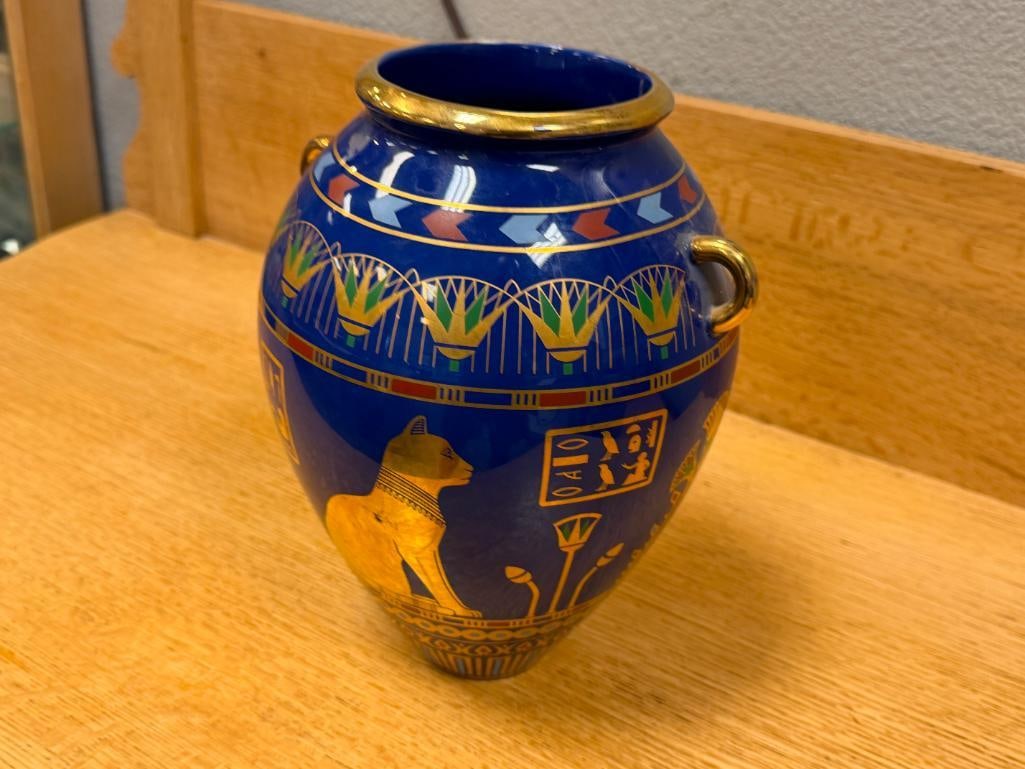 1987 THE FRANKLIN MINT THE GOLDEN VASE OF THE BEAST BY ROUSHDY ISKANDER GARAS - 2
