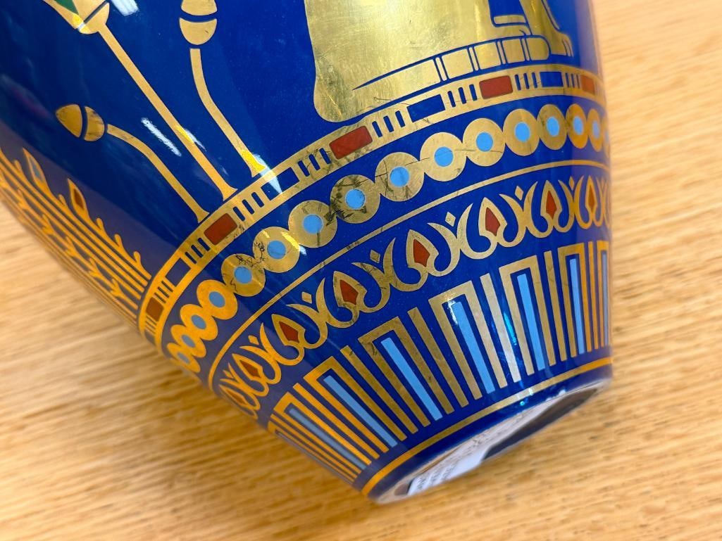 1987 THE FRANKLIN MINT THE GOLDEN VASE OF THE BEAST BY ROUSHDY ISKANDER GARAS - 5