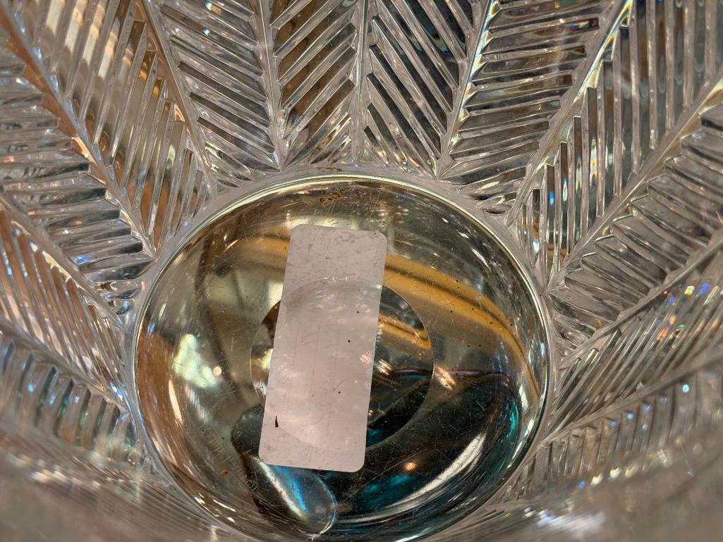 RALPH LAUREN HERRINGBONE CRYSTAL CHAMPAGNE / ICE BUCKET - 4