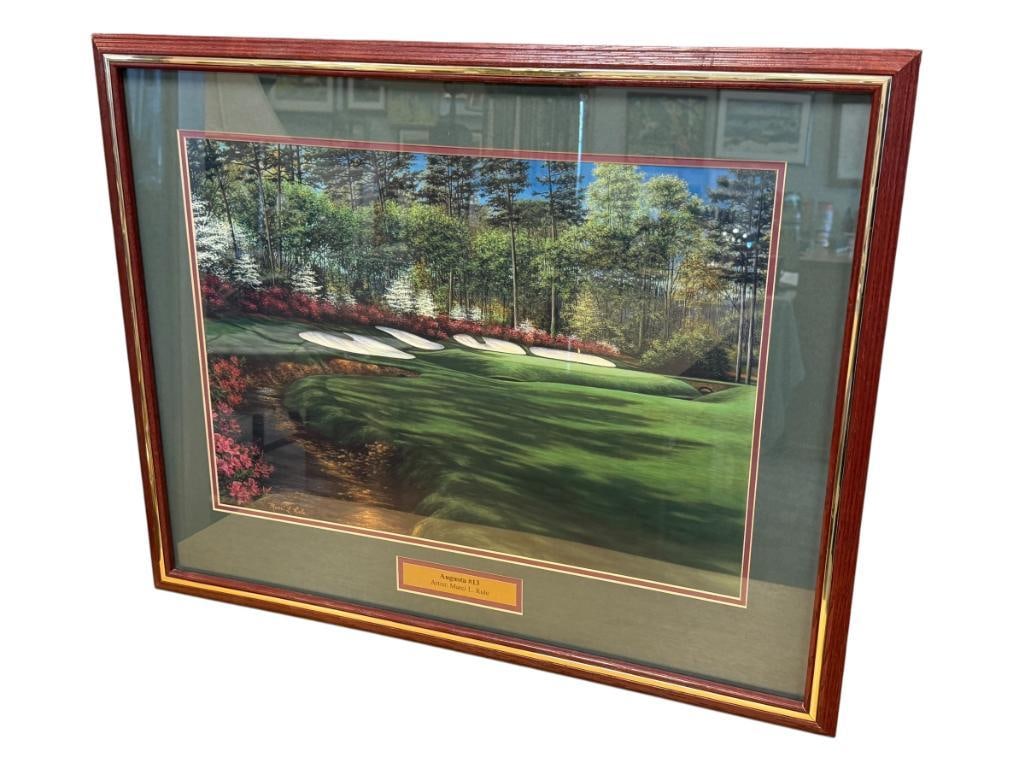 MARCI L. RULE PRINT 13TH HOLE AT AUGUSTA NATIONAL GOLF CLUB (1 of 8)