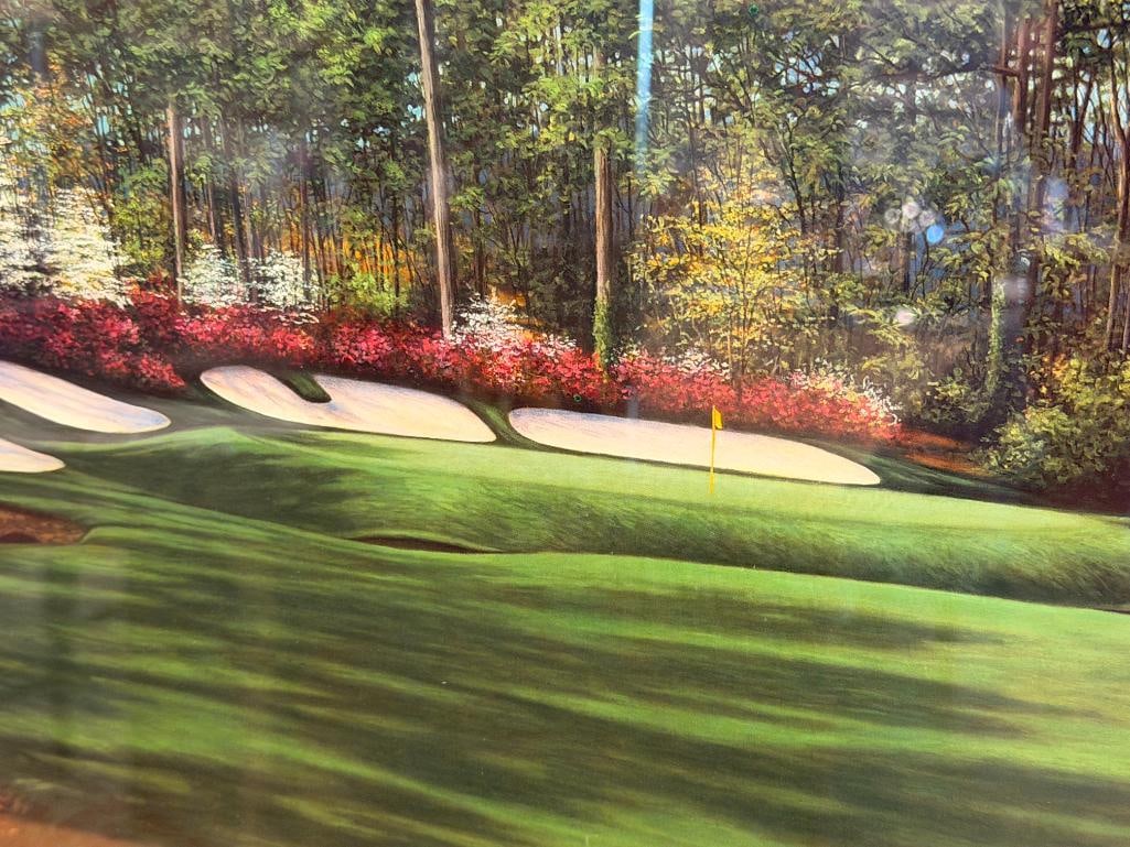 MARCI L. RULE PRINT 13TH HOLE AT AUGUSTA NATIONAL GOLF CLUB - 3