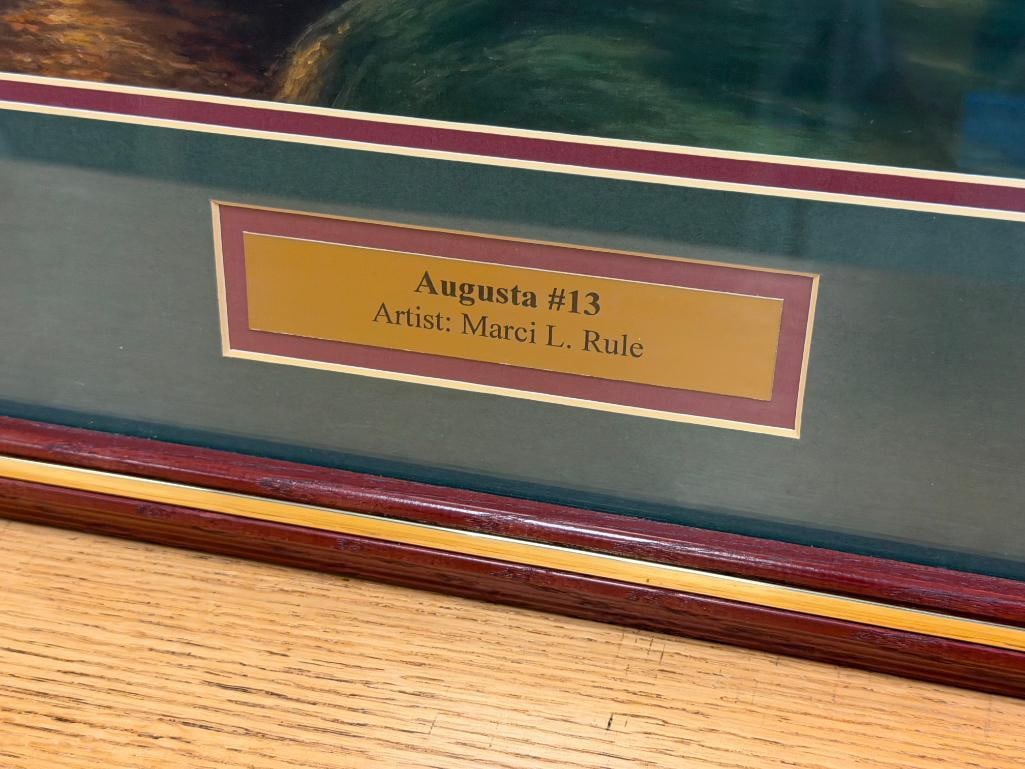 MARCI L. RULE PRINT 13TH HOLE AT AUGUSTA NATIONAL GOLF CLUB - 5
