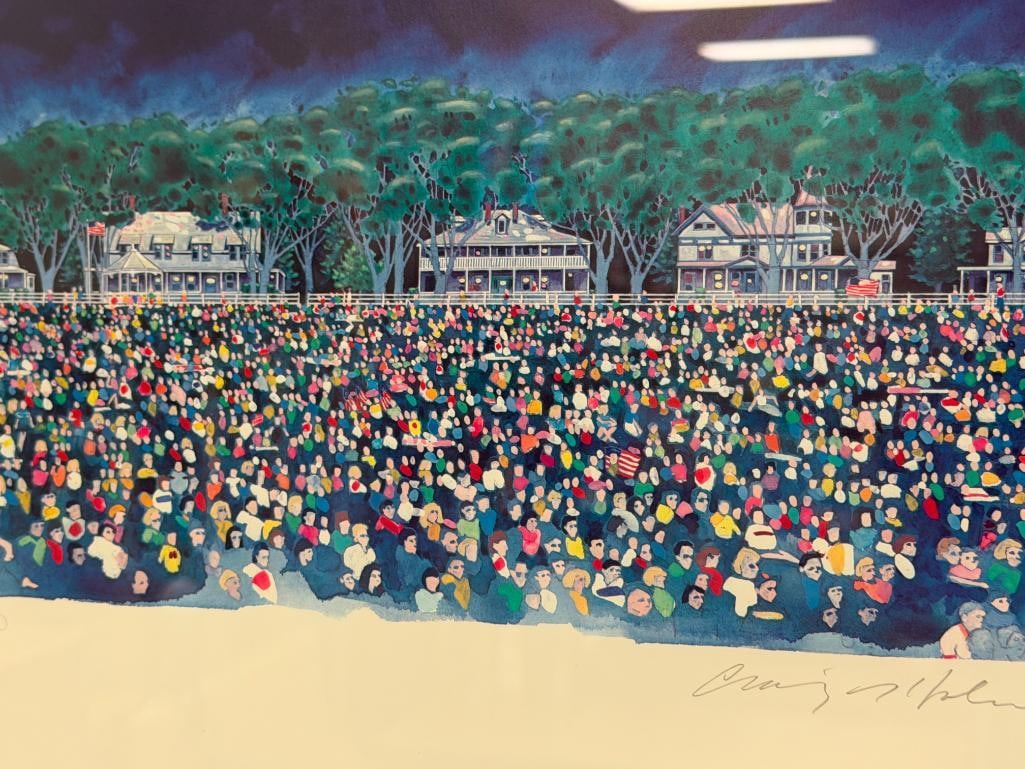 FORT VANCOUVER FOURTH OF JULY 1985 LIMITED EDITION POSTER BY ARTIST CRAIG NO. 390/500 - 4