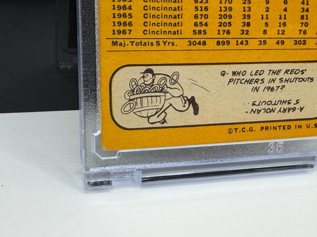 1968 TOPPS #230 PETE ROSE BASEBALL CARD - 10