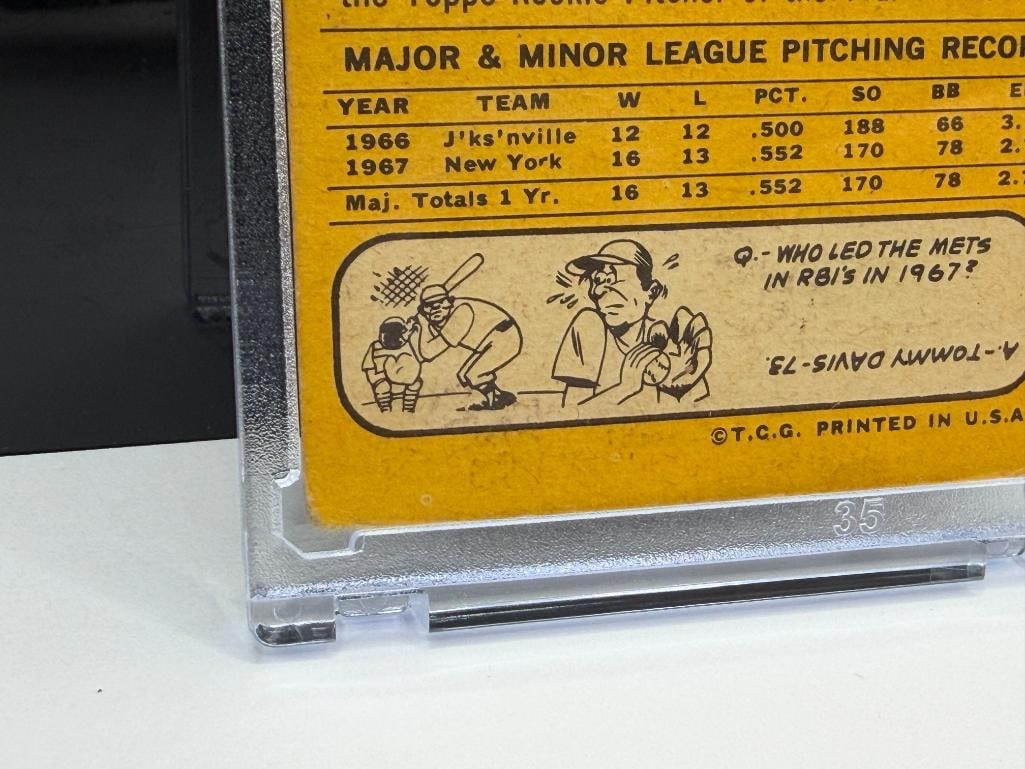 1968 TOPPS #45 TOM SEAVER ALL-STAR ROOKIE BASEBALL CARD - 11