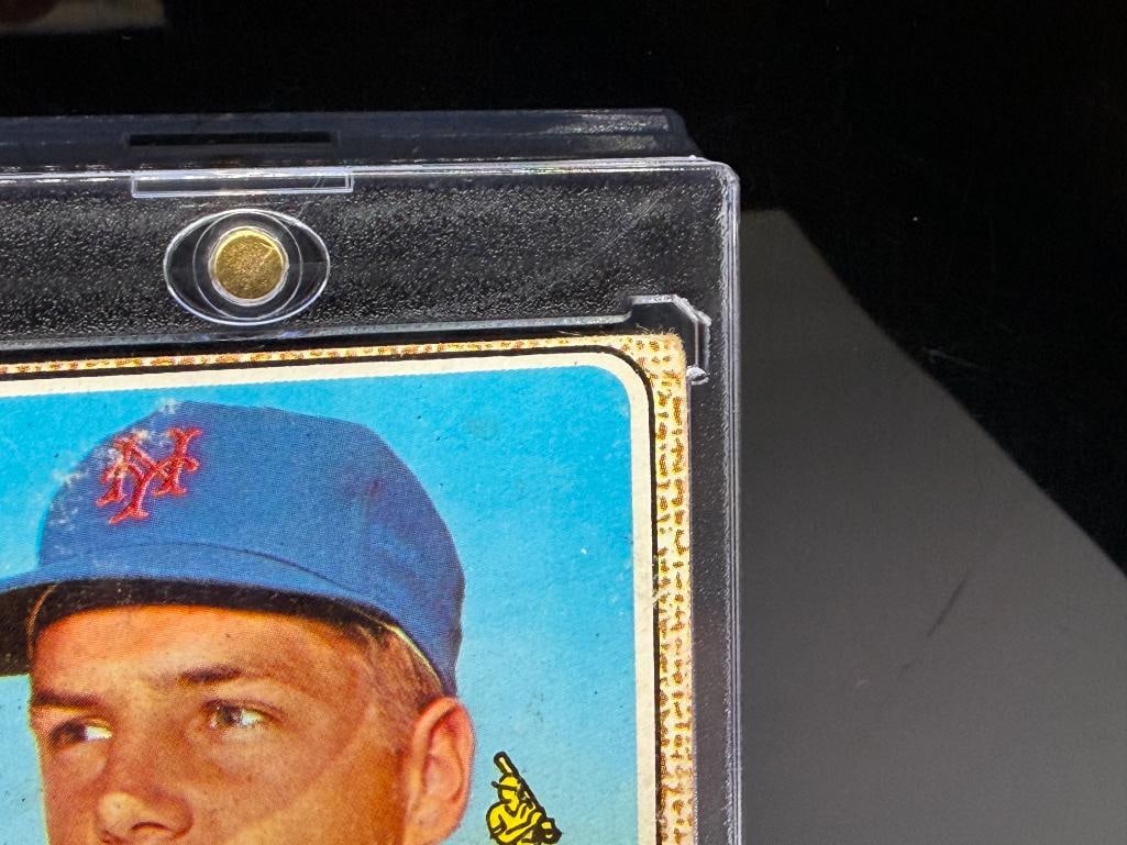 1968 TOPPS #45 TOM SEAVER ALL-STAR ROOKIE BASEBALL CARD - 6