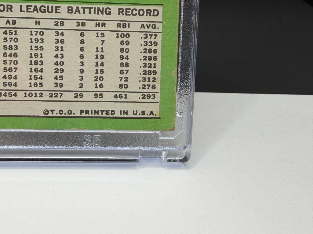 1967 TOPPS #355 CARL YASTRZEMSKI BASEBALL CARD - 12