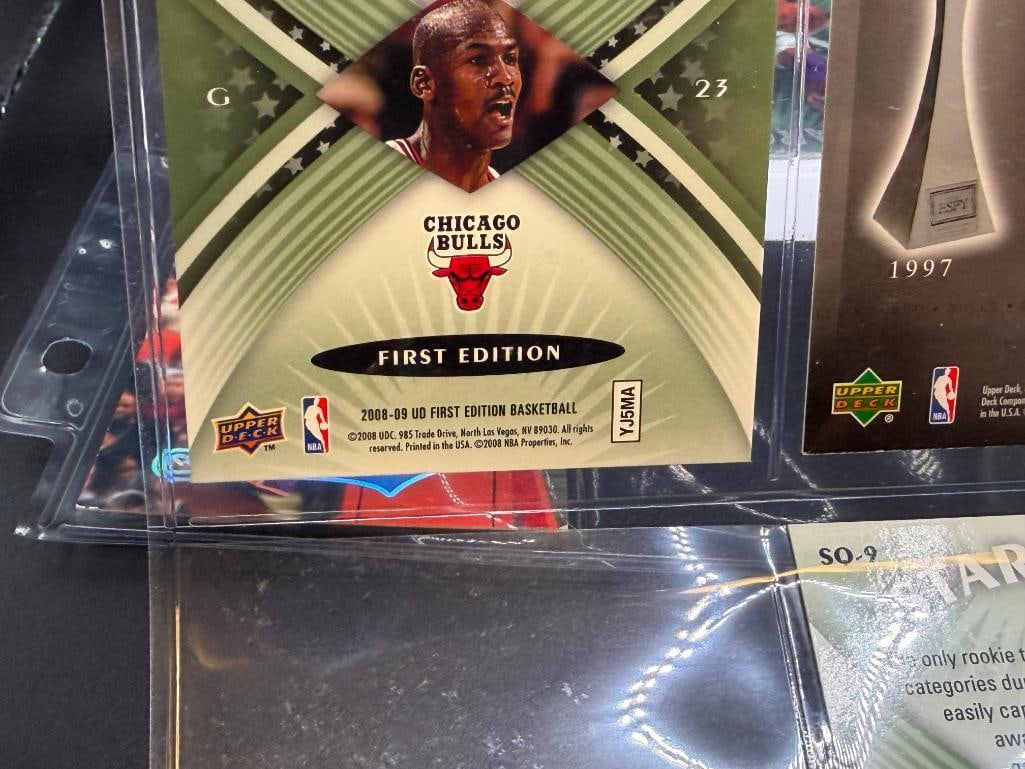 15 COLLECTIBLE NBA BASKETBALL AND MLB BASEBALL CARDS INCLUDING LEGENDS LIKE KOBE, LEBRON, AND JOR... - 7