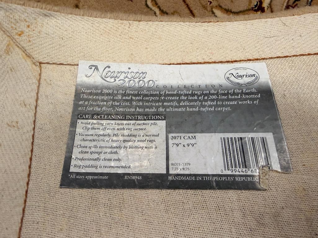 NOURISON 2000 COLLECTION HAND TUFTED AREA RUG MADE IN THE PEOPLE'S REPUBLIC OF CHINA - 10